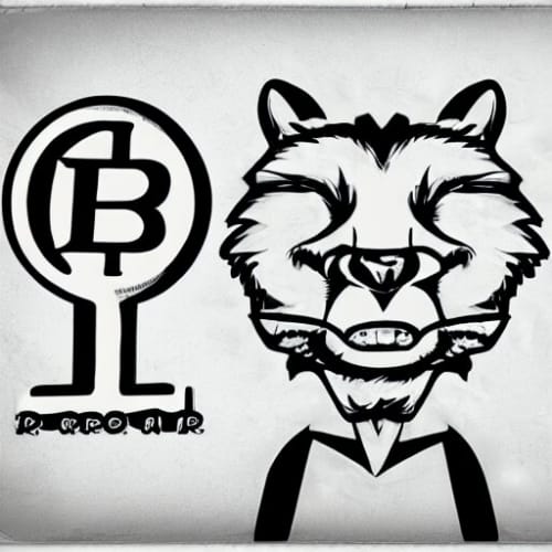 Bitcoin Fox Cartoon Wallpaper